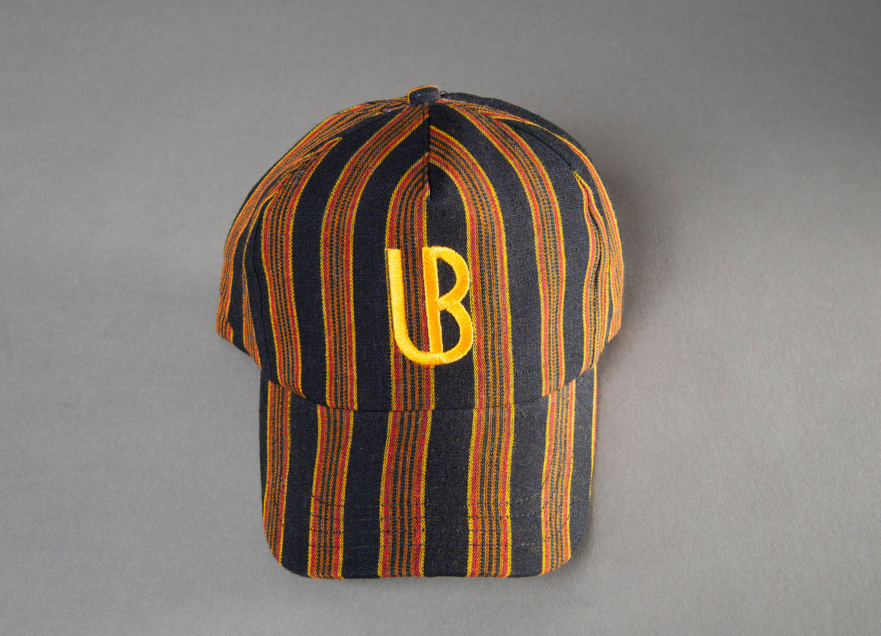 LB Lina Berlina Cap lurik black and brown