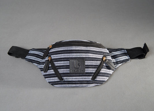 LB Lina Berlina Hip bag lurik black and white