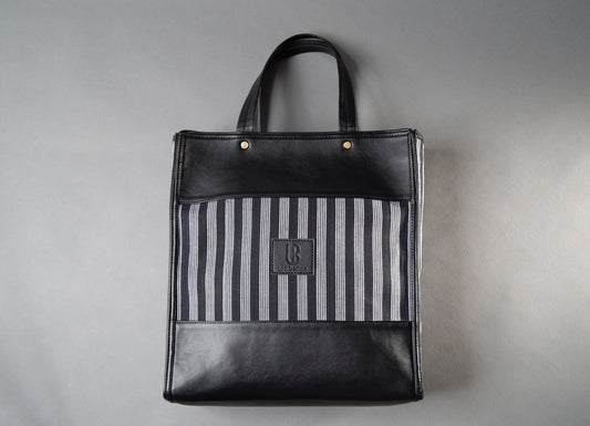 LB Lina Berlina lurik black and white Pretty bag
